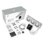 ASUS ROG Strix LC IV 360 ARGB LCD White Edition, Kit de refroidissement du liquide, 12 cm, Blanc