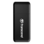 Transcend RDF5, MicroSDHC, MicroSDXC, SDHC, SDXC, Noir, CEFCCBSMIKCRCMEAC, USB 3.2 Gen 1 3.1 Gen 1 Type-A, 5 V, 24 mm