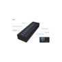 ICY BOX IB-AC6110, USB 3.2 Gen 1 3.1 Gen 1 Type-B, USB 3.2 Gen 1 3.1 Gen 1 Type-A, 5000 Mbits, Noir, Aluminium, Chine