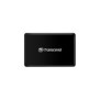 Transcend RDF8, CF, MicroSD , MicroSDHC, MicroSDXC, SD, SDHC, SDXC, Noir, CEFCCBSMIKCRCMEAC, Micro-USB, USB, 5 V