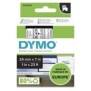 Dymo D1 étiquettes autocollantes authentiques | 24mm x 7m | Noir sur Transparent | pour étiqueteuses LabelManager, Noir sur transparent, Polyester, Belgique, -18 - 90 C, DYMO, LabelManager, LabelWriter 450 DUO