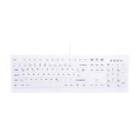 Cherry Contour Design Active Key AK-C8100, Taille réelle 100 %, Sans fil, RF sans fil, Commutateur de touche « ciseaux », Blanc
