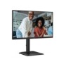 AOC 24E4U, 60,5 cm 23.8", 1920 x 1080 pixels, Full HD, LED, 4 ms, Noir