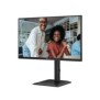 AOC 24E4U, 60,5 cm 23.8", 1920 x 1080 pixels, Full HD, LED, 4 ms, Noir