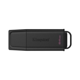 Kingston DataTraveler 64Go Stockage portable USB 3.2 Gen 1 Exodia Noir, 64 Go, USB Type-A, 3.2 Gen 1 3.1 Gen 1, Casquette, 8,96 g, Noir