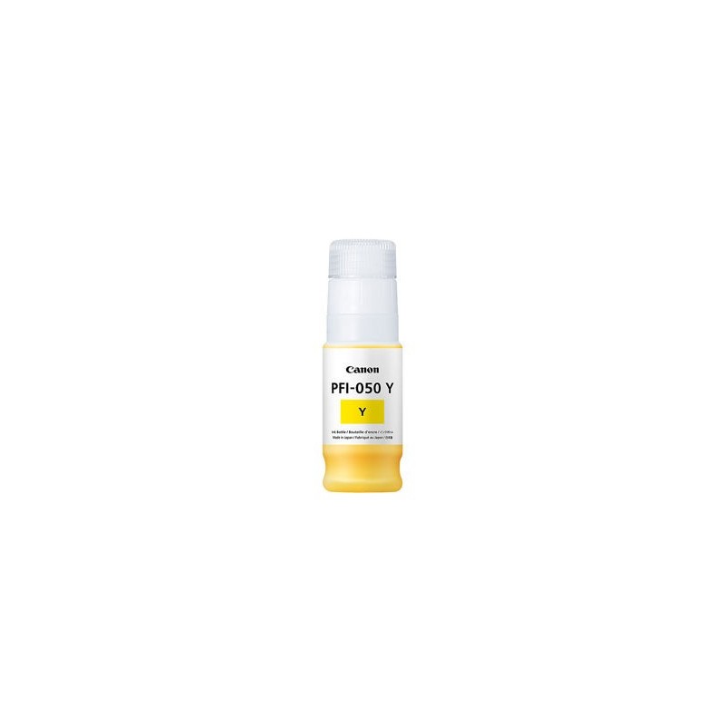 Canon PFI-050 Y, Jaune, 70 ml, 1 pièce, Paquet unique