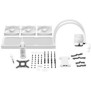 Be Quiet! Light Loop 360 mm White | Système de refroidissement liquide tout-en-un, 360 mm, blanc, socket Intel et AMD, ARGB, Refroidisseur de liquide tout-en-un, 12 cm, 105,1 m³h, Blanc