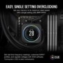 Corsair Vengeance CMK32GX5M2B6000Z38, 32 Go, 2 x 16 Go, DDR5, 288-pin DIMM, Gris