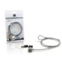 Conceptronic CNBSLOCK15, 1,5 m, Clé ronde, Argent
