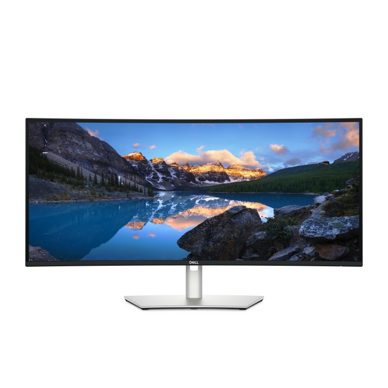 Dell UltraSharp U3425WE, 86,7 cm 34.1", 3440 x 1440 pixels, Wide Quad HD, LCD, 8 ms, Noir, Argent
