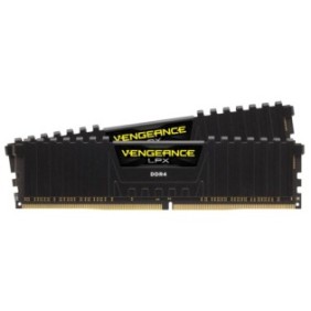 Corsair Vengeance LPX , 16 Go, 2 x 8 Go, DDR4, 3200 MHz, 288-pin DIMM, Noir