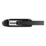 SanDisk Ultra Dual Drive Go, 256 Go, USB Type-A USB Type-C, 3.2 Gen 1 3.1 Gen 1, 150 Mos, Pivotant, Noir