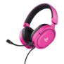 Trust GXT 498P Forta, Avec fil, Gaming, 20 - 20000 Hz, 253 g, Casque, Rose