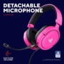 Trust GXT 498P Forta, Avec fil, Gaming, 20 - 20000 Hz, 253 g, Casque, Rose