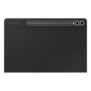 Samsung EF-DX820, QWERTZ, Allemand, Pavé tactile, Samsung, Galaxy Tab S10+, Galaxy Tab S9+, Galaxy Tab S9 FE+, Noir