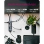 ICY BOX IB-HUB1742CR-C2PD, USB 3.2 Gen 2 3.1 Gen 2 Type-A + Type-C, USB 3.2 Gen 2 3.1 Gen 2 Type-A, USB 3.2 Gen 2 3.1 Gen 2 Type-C, MicroSD , MicroSDHC, MicroSDXC, SD, SDHC, SDXC, 10000 Mbits, Noir, Aluminium