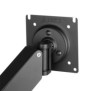 Arctic X1-3D, Pince, 10 kg, 109,2 cm 43", 100 x 100 mm, Réglage de la hauteur, Noir
