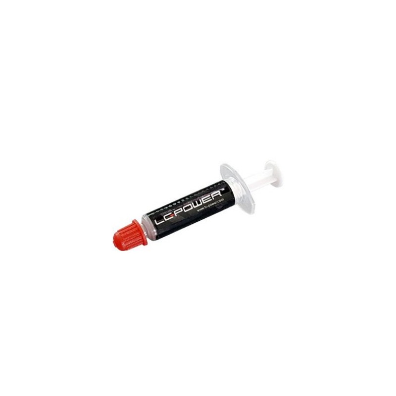 LC-Power LC-TG-05G, Pâte thermique, 4 Wm·K, Gris, 4.800.000 mPas, 0,095 CW, 2,5 gcm³