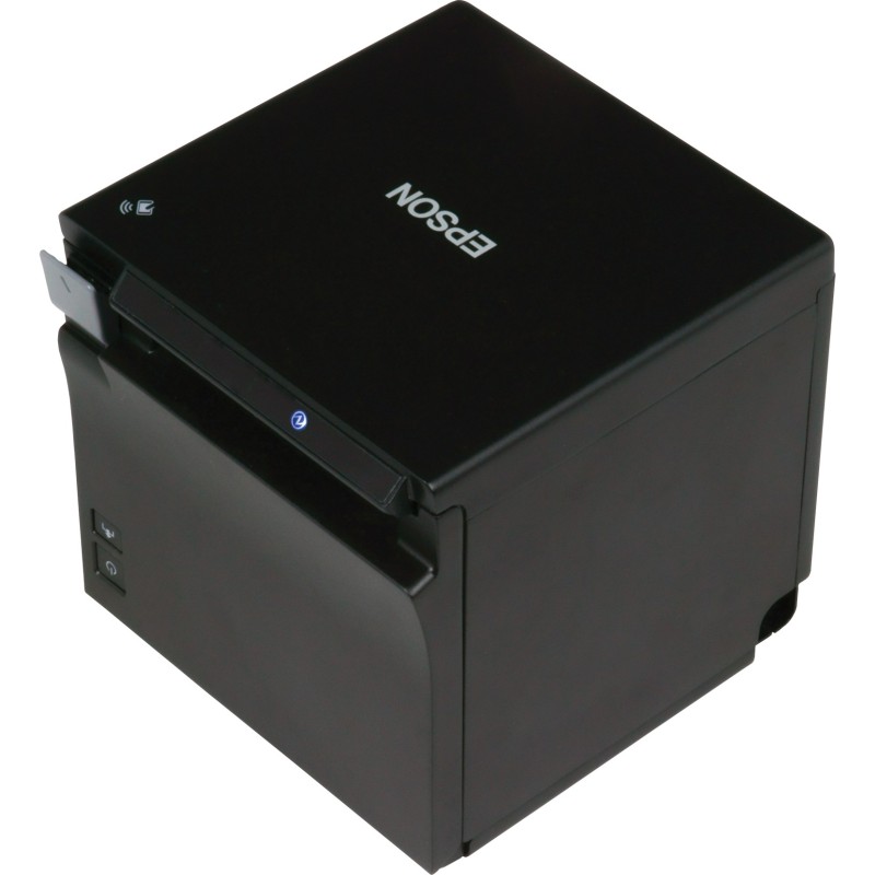 Epson TM-m30II : USB + Ethernet + NES + BT, Black, PS, EU, Thermique, Imprimantes POS, 203 x 203 DPI, 250 mmsec, 250 mmsec, Texte, Graphique, Code barres