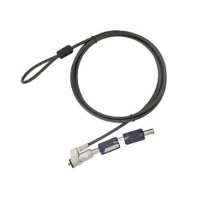 Conceptronic CUSTODIO02BWM, 1,8 m, Wedge, Clé, Noir
