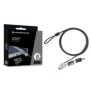 Conceptronic CUSTODIO02BWM, 1,8 m, Wedge, Clé, Noir