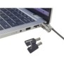 Conceptronic CUSTODIO02BWM, 1,8 m, Wedge, Clé, Noir
