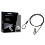 Conceptronic CUSTODIO01BW, 1,8 m, Wedge, Verrouillage à combinaison, Noir