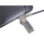 Conceptronic CUSTODIO01BW, 1,8 m, Wedge, Verrouillage à combinaison, Noir