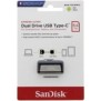 SanDisk 173338, 64 Go, USB Type-A USB Type-C, 150 Mos, Slide, 9,1 g, Noir, Argent