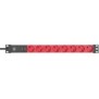 Brennenstuhl 1390007118, 2 m, Intérieure, IP20, Noir, Rouge, 8 sortie CA, 10 A