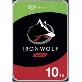 Seagate IronWolf ST10000VN000, 10 To, 7200 trmin, 256 Mo, 3.5", Série ATA III