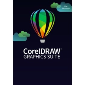 Corel CorelDraw Graphics Suite 365 , Éditeur graphique, Multilingue, 1 licence, Téléchargement électronique de logiciel, Graphics Suite 365 , Windows 10, Windows 11
