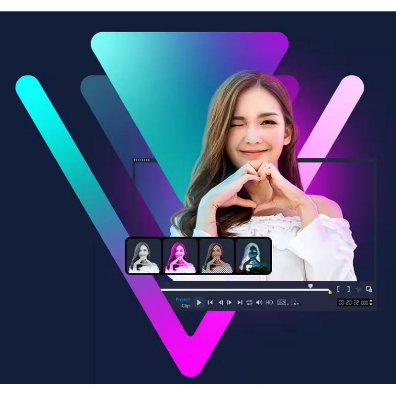 Corel VideoStudio Ultimate 2023, Éditeur vidéo, Multilingue, 1 licence, Téléchargement électronique de logiciel, VideoStudio Ultimate 2023, Windows 10, Windows 11, Windows 8