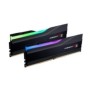 G.Skill Trident Z5 RGB RAM Gskill D5 8400 48GB C40 TZ5 RGB Black K2, 48 Go, 2 x 48 Go, DDR5, 288-pin DIMM