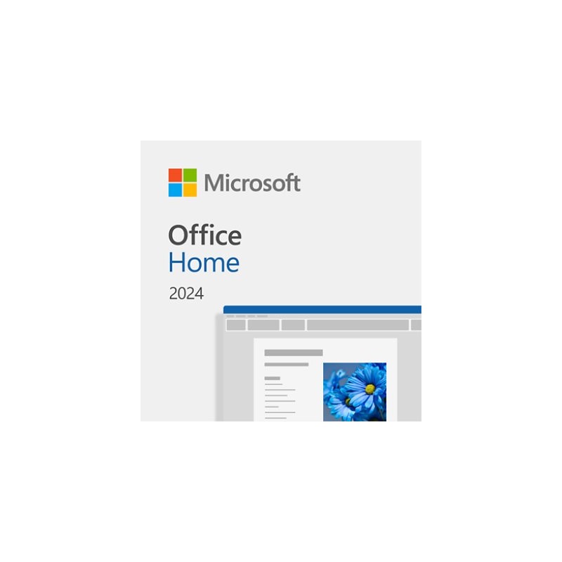 Microsoft Office Home 2024, Office suite, Complète, 1 licence, Téléchargement électronique de logiciel, Téléchargement, Windows 10, Windows 11