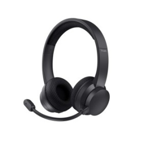 Trust Ayda, Avec fil &sans fil, AppelsMusique, 20 - 20000 Hz, 121 g, Casque, Noir