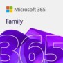 Microsoft Office 365 Family, Office suite, 1 licence, 1 année, Téléchargement électronique de logiciel, Multilingue, Téléchargement