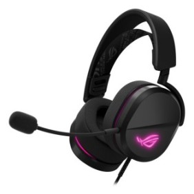 ASUS ROG Pelta Core, Avec fil, Gaming, 20 - 20000 Hz, 300 g, Casque, Noir