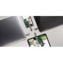 SanDisk Ultra Dual Drive Luxe, 64 Go, USB Type-A USB Type-C, 3.2 Gen 1 3.1 Gen 1, 150 Mos, Pivotant, Acier inoxydable