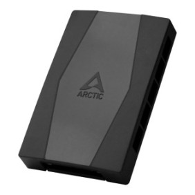 Arctic Case Fan Hub, Noir, SATA, 55,6 mm, 14,3 mm, 86,3 mm, 50 g