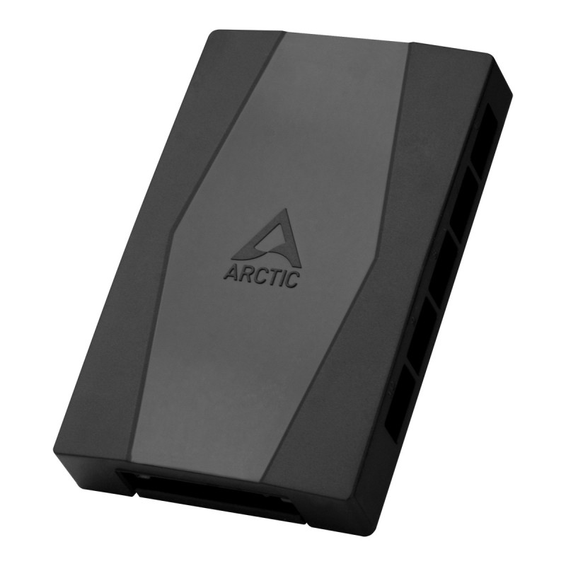 Arctic Case Fan Hub, Noir, SATA, 55,6 mm, 14,3 mm, 86,3 mm, 50 g