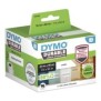 Dymo LW Étiquettes industrielles résistantes | authentique | plastique blanc | 25 x 89 mm | 2 rouleaux de 350 lot de 700 | pour étiqueteuses LabelWriter 450550 et 4XL5XL, Blanc, Imprimante d'étiquette adhésive, Polypropylène , LabelWriter Wireless