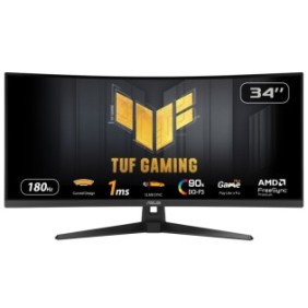 ASUS TUF Gaming VG34VQ3B, 86,4 cm 34", 3440 x 1440 pixels, UltraWide Quad HD, LED, 1 ms, Noir