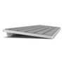 Microsoft Surface Keyboard 2nd Edition, Taille réelle 100 %, Sans fil, Bluetooth, AZERTY, Gris