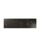 Cherry DW 9100 SLIM, Sans fil, RF sans fil + Bluetooth, QWERTZ, Noir, Souris incluse