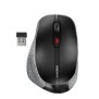 Cherry MW 8C ERGO, Droitier, Optique, RF sans fil + Bluetooth, 3000 DPI, Noir, Gris