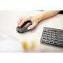 Cherry DW 9500 SLIM, Sans fil, RF sans fil + Bluetooth, Commutateur de touche « ciseaux », QWERTY, Noir, Gris, Souris incluse