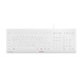 Cherry Contour Design Stream, Avec fil, USB, QWERTZ, Gris