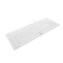 Cherry Contour Design Stream, Avec fil, USB, QWERTZ, Gris