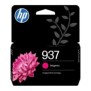 HP 937 Cartouche Encre Authentique Magenta, Rendement standard, Magenta, 1 pièce, 800 pages, Paquet unique